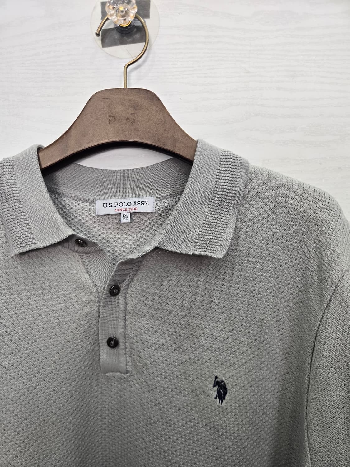 3XL,115 )) U.S POLO ASSN 폴로아센 카라 반팔티셔츠! 상품이미지3