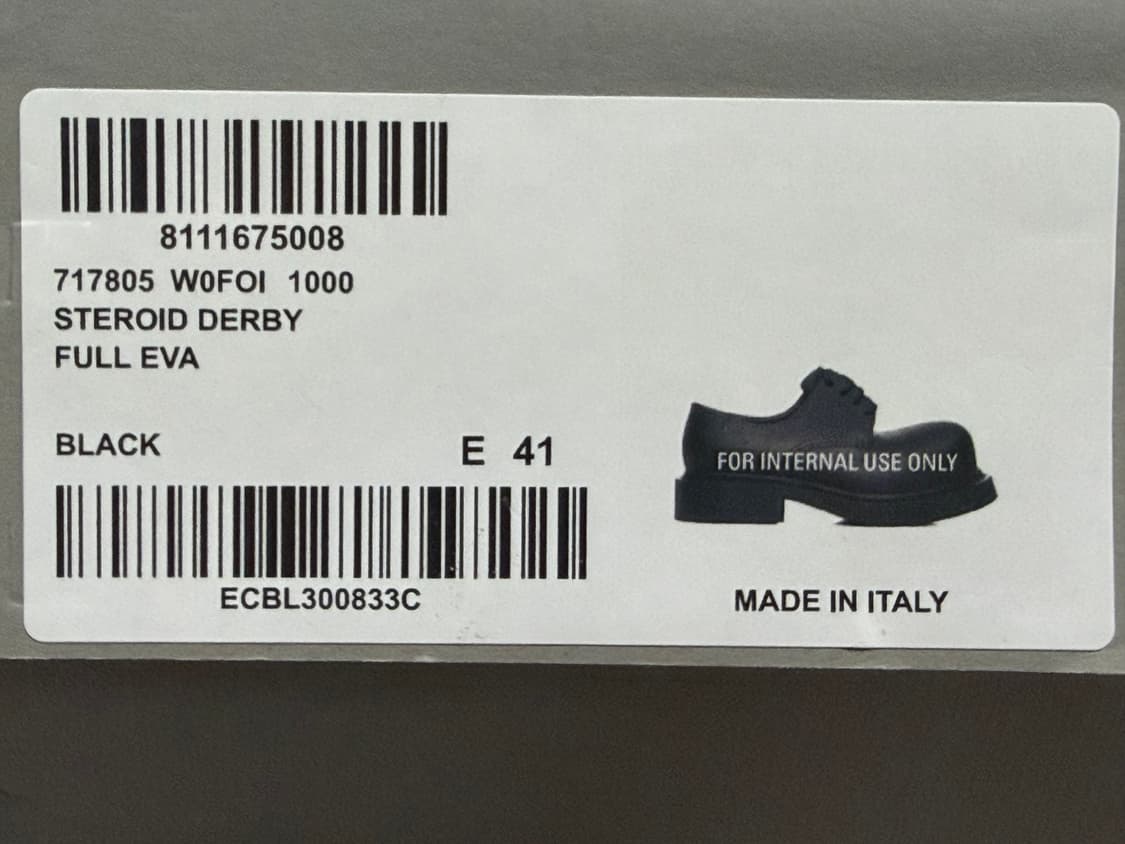 발렌시아가 스테로이드 더비 41 상품이미지10