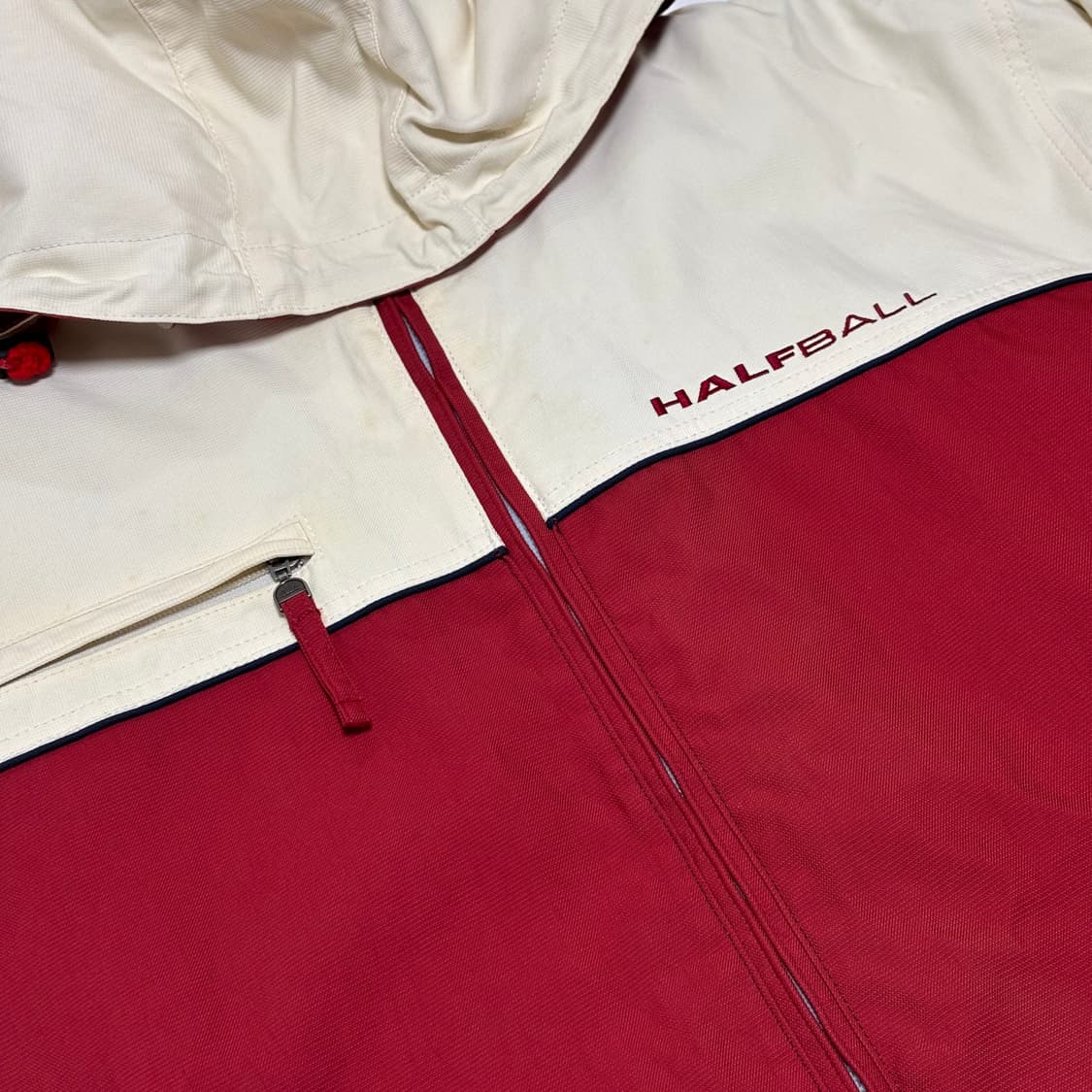 엘레쎄 하프볼 투톤 후드 윈드브레이커 상품이미지2