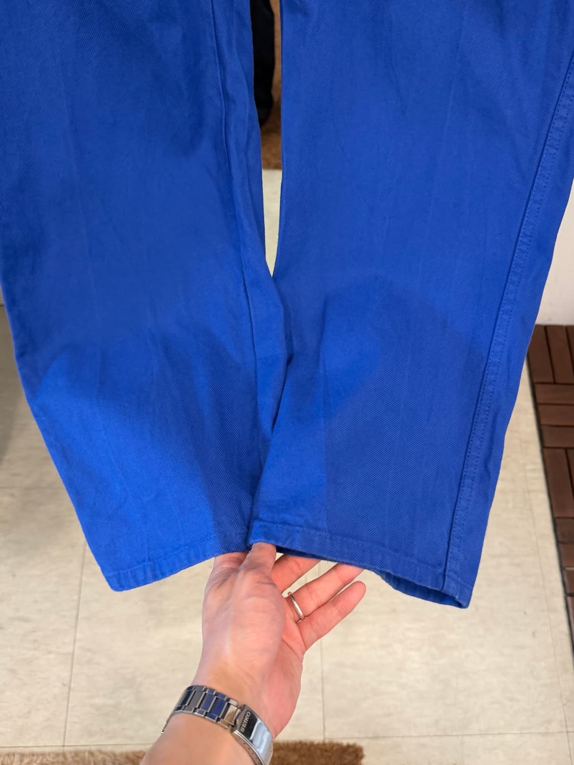 90s French work pants 프렌치 워크 팬츠 (39inch) 상품이미지5