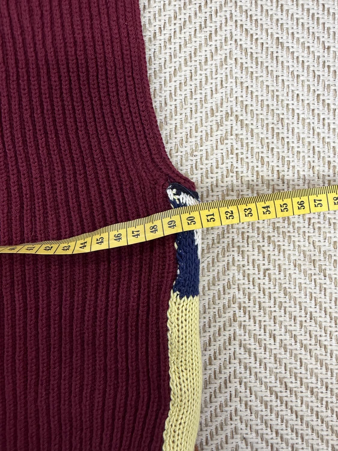 정품) 질샌더 신형 여성 패치워크 디자인 니트탑 S 상품이미지8