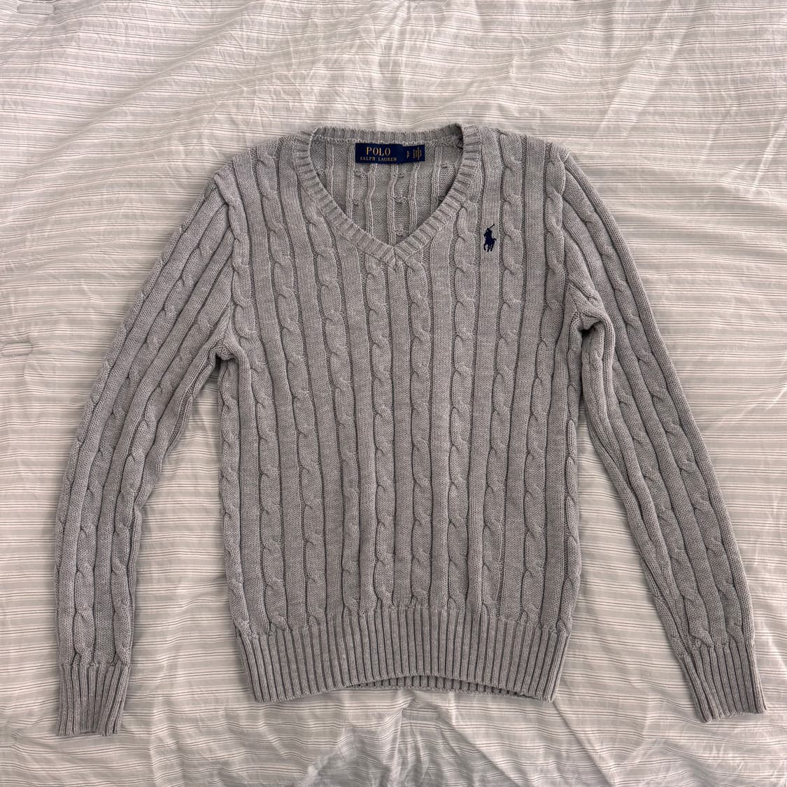Polo Ralph Lauren V-neck cable knit 상품이미지1