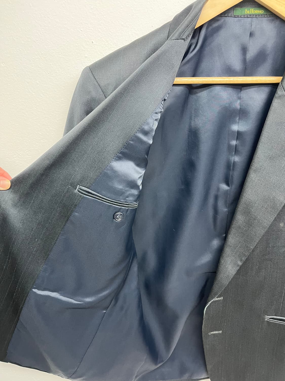belformo 투버튼 울 클래식 자켓 100 상품이미지3