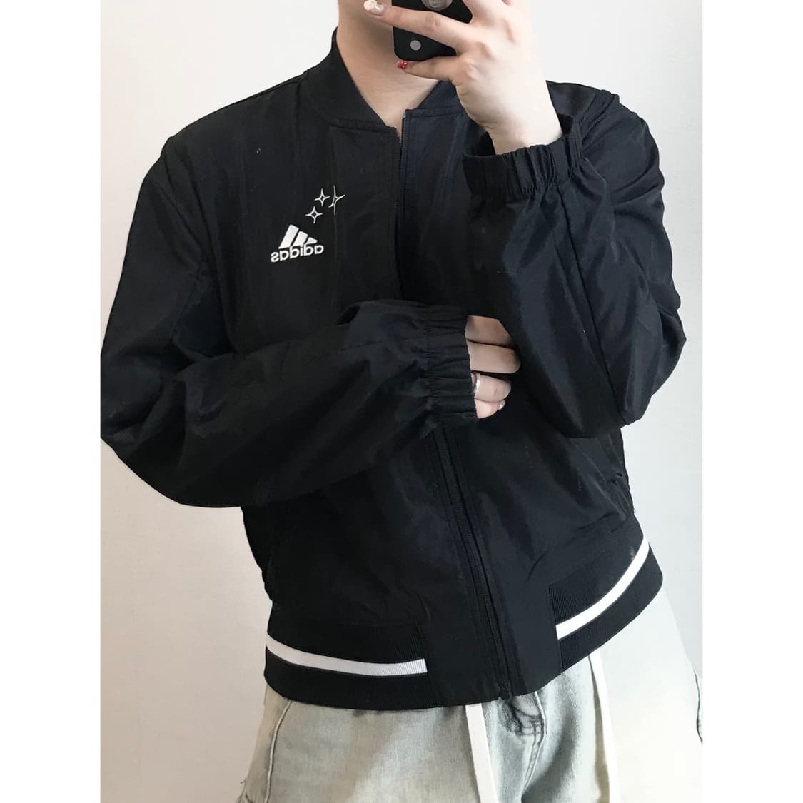 아디다스 트레이닝 바람막이 자켓 S 상품이미지1