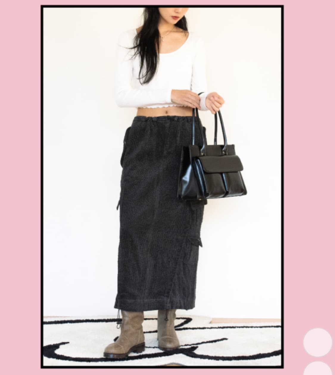 일구구일 1991 롱스커트 상품이미지1