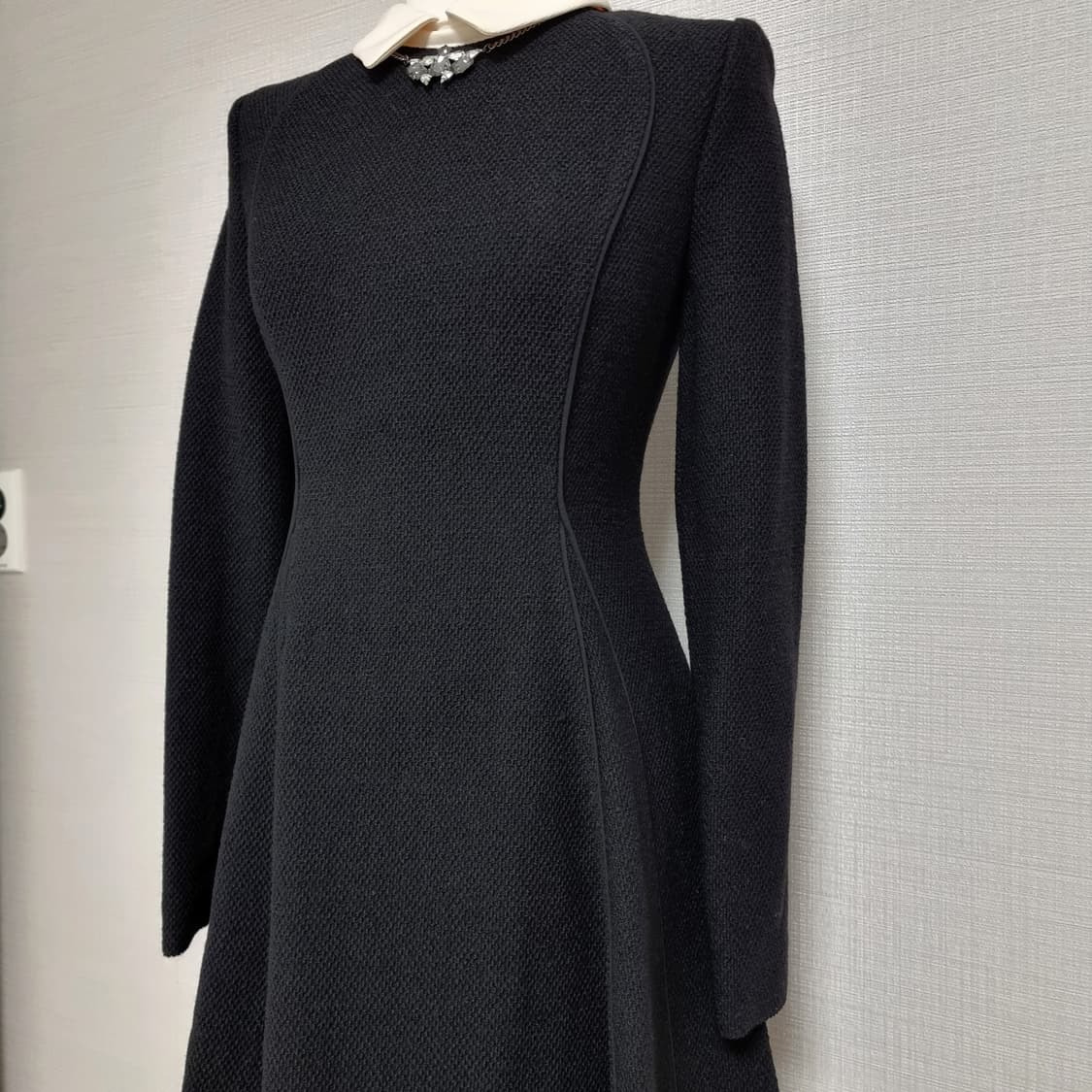 린 LYNN 르꼴레뜨 울89혼방 원피스 (55) 새상품 /정가39만9천 상품이미지2