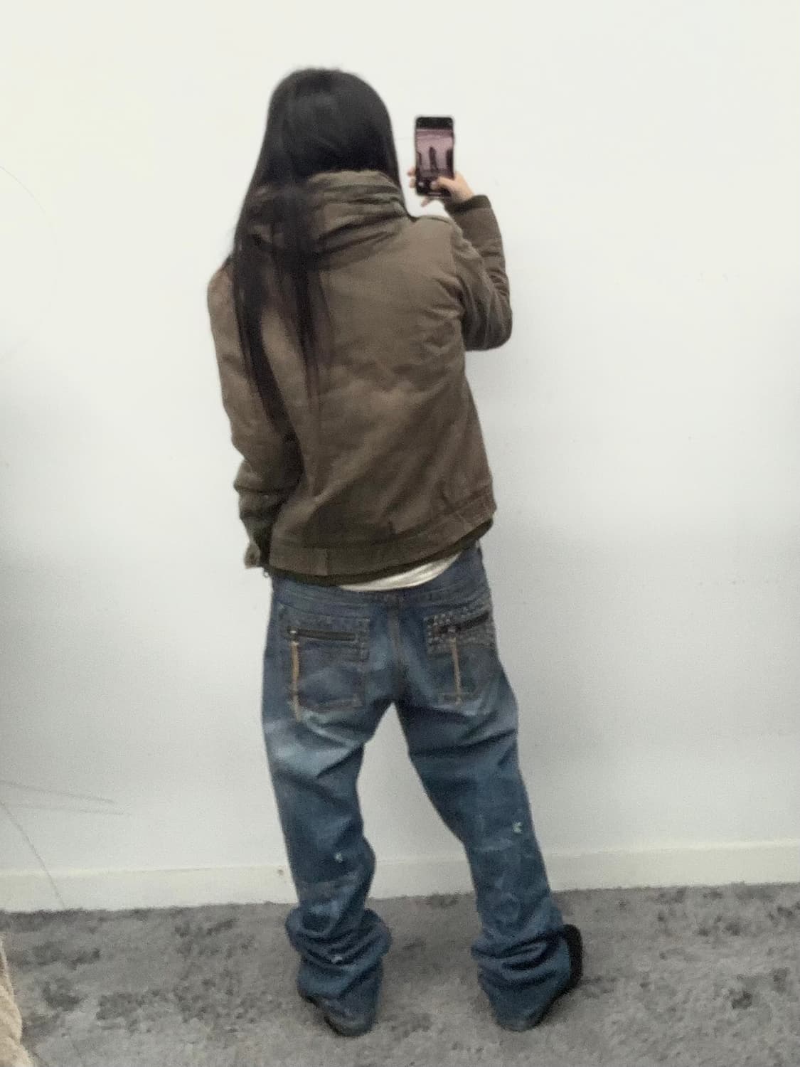 Ultimax 스터드 데님 팬츠 상품이미지1