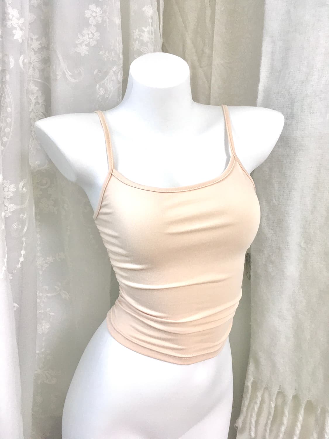 베이지 슬림 슬리브리스  상품이미지2