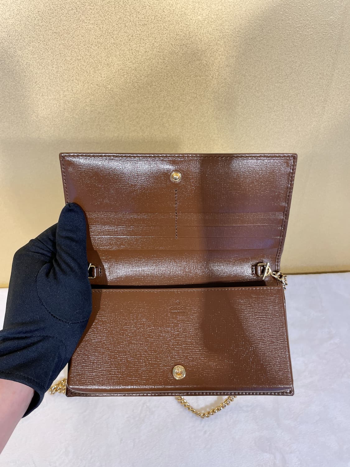 구찌 홀스빗 1955 체인 미니 지갑 크로스백 상품이미지5