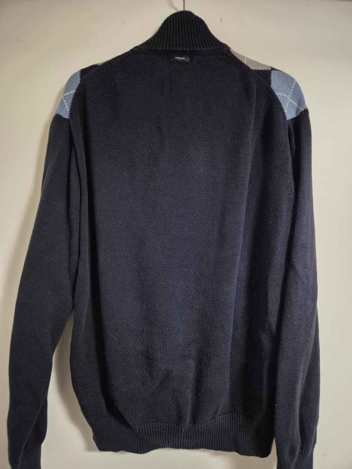 NAUTICA 노티카 아가일 패턴 니트 XL 상품이미지2