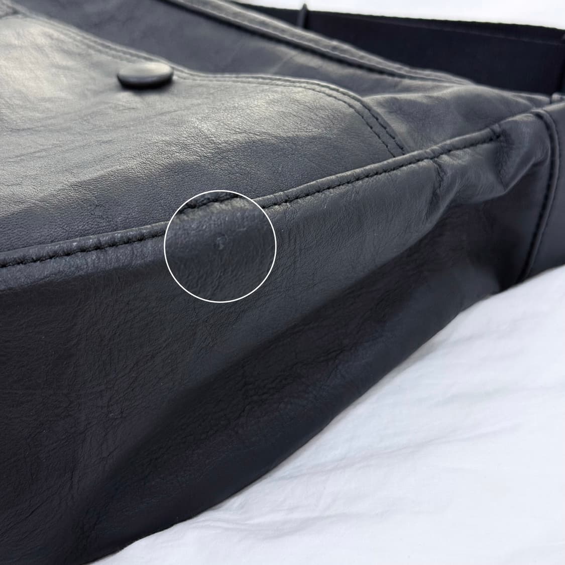 요시다 포터 프리스타일 다이니마 레더 숄더백 (블랙) 풀박스 상품이미지7