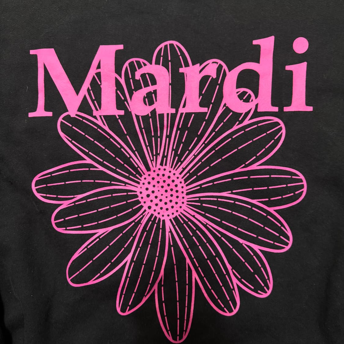 마르디메크르디 플라워 프린팅 맨투맨 상품이미지3