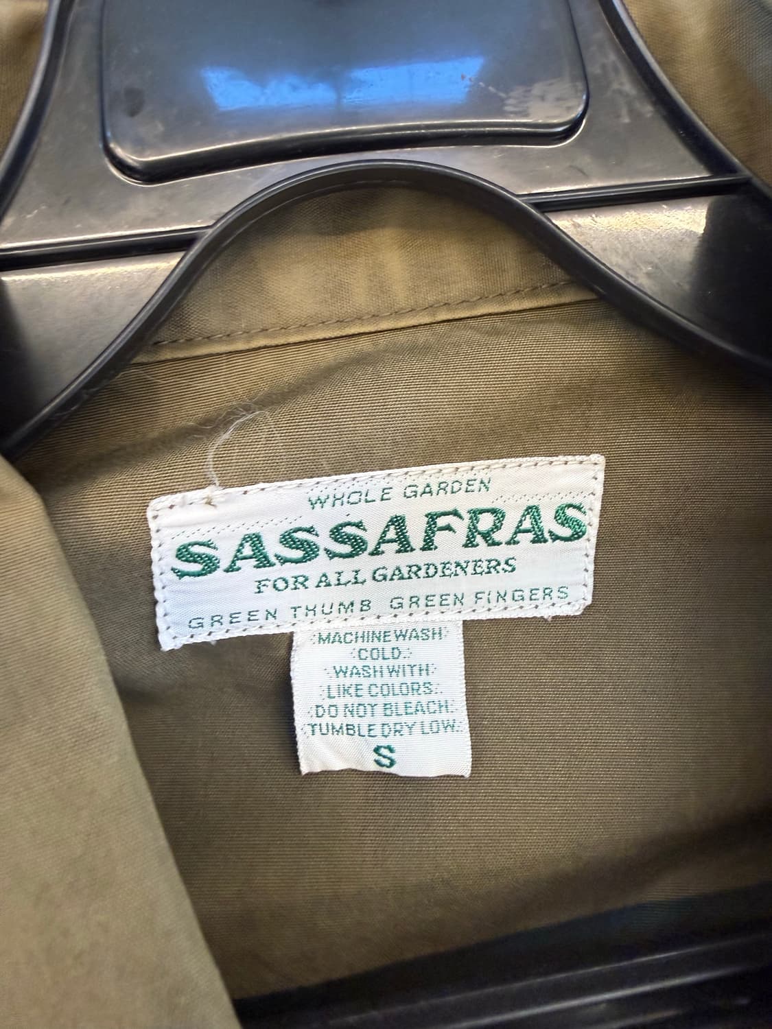 SASSAFRAS G.D.U JACKET - OLIVE 사사플라스 자켓  상품이미지5