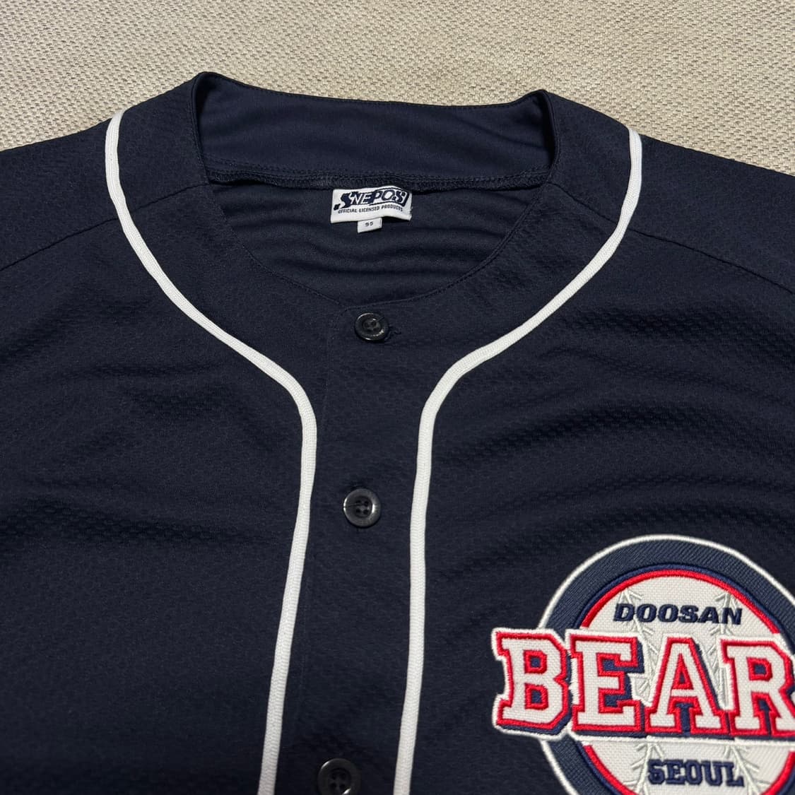 KBO 두산 베어스 노마킹 유니폼 상품이미지2