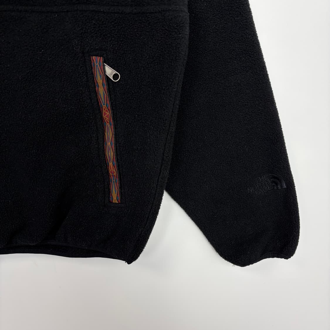 90s 노스페이스 하프집 플리스 후리스 티셔츠 상품이미지5