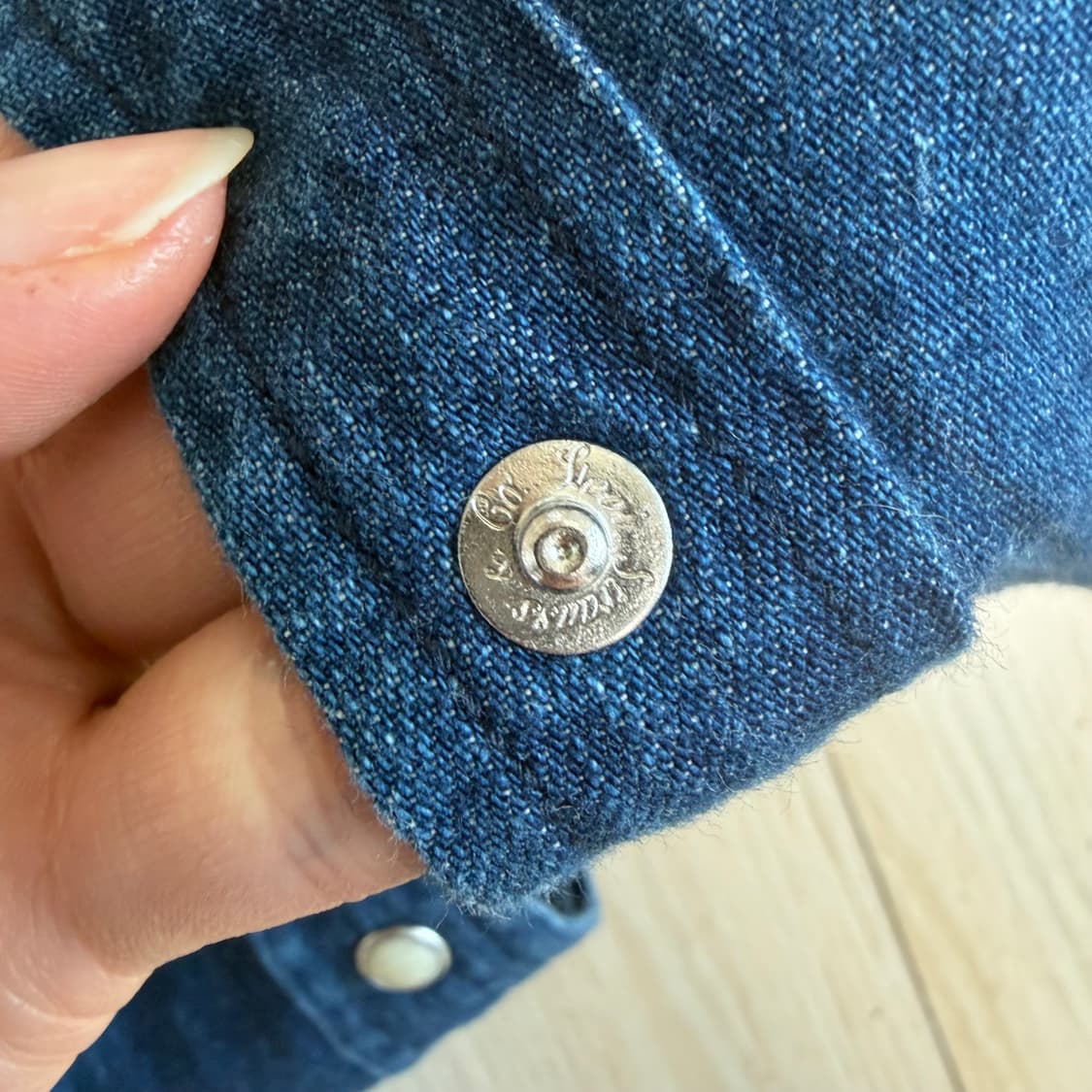 리바이스 데님 청 남방 셔츠 상품이미지2