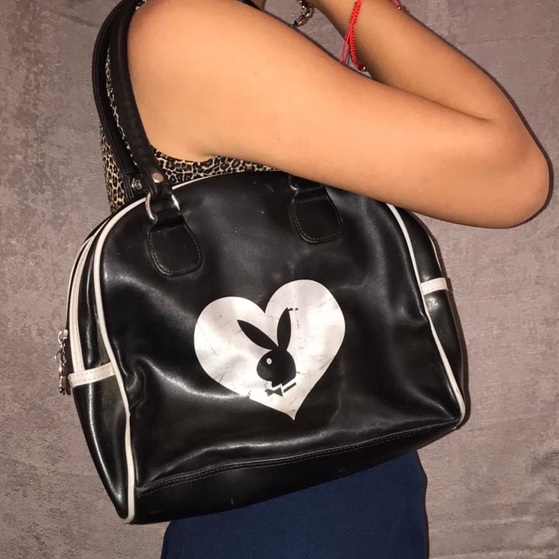 빈티지 플레이보이 토트백 상품이미지1