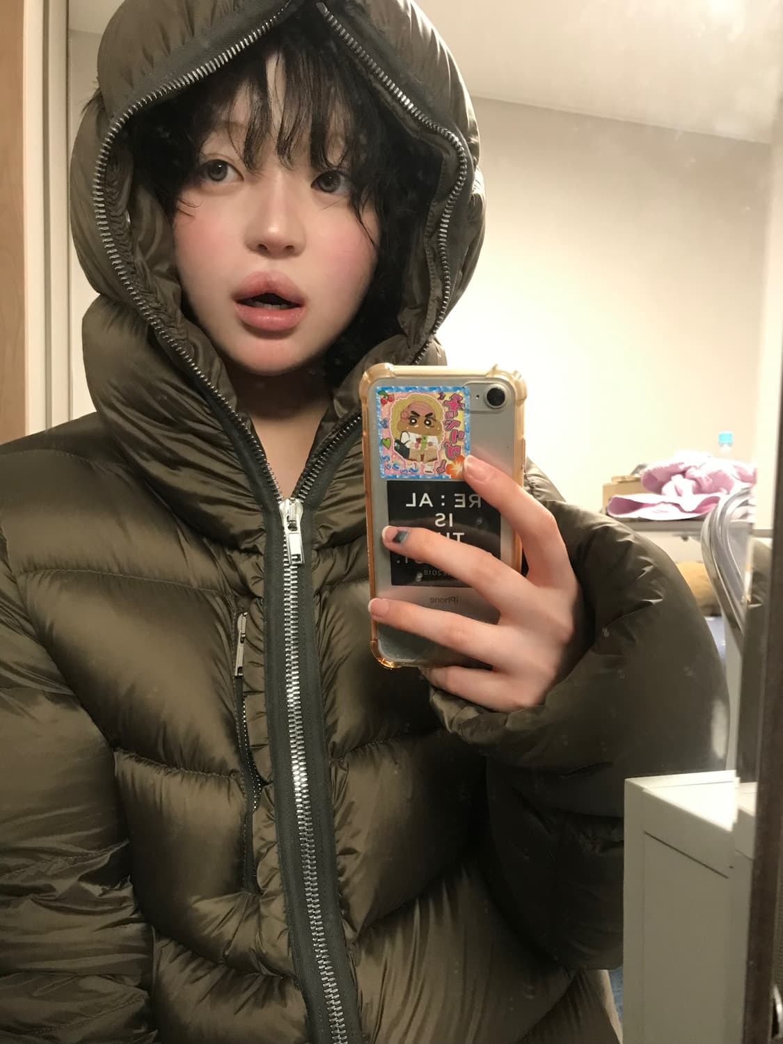 릭오웬스 김프 패딩 38 상품이미지2