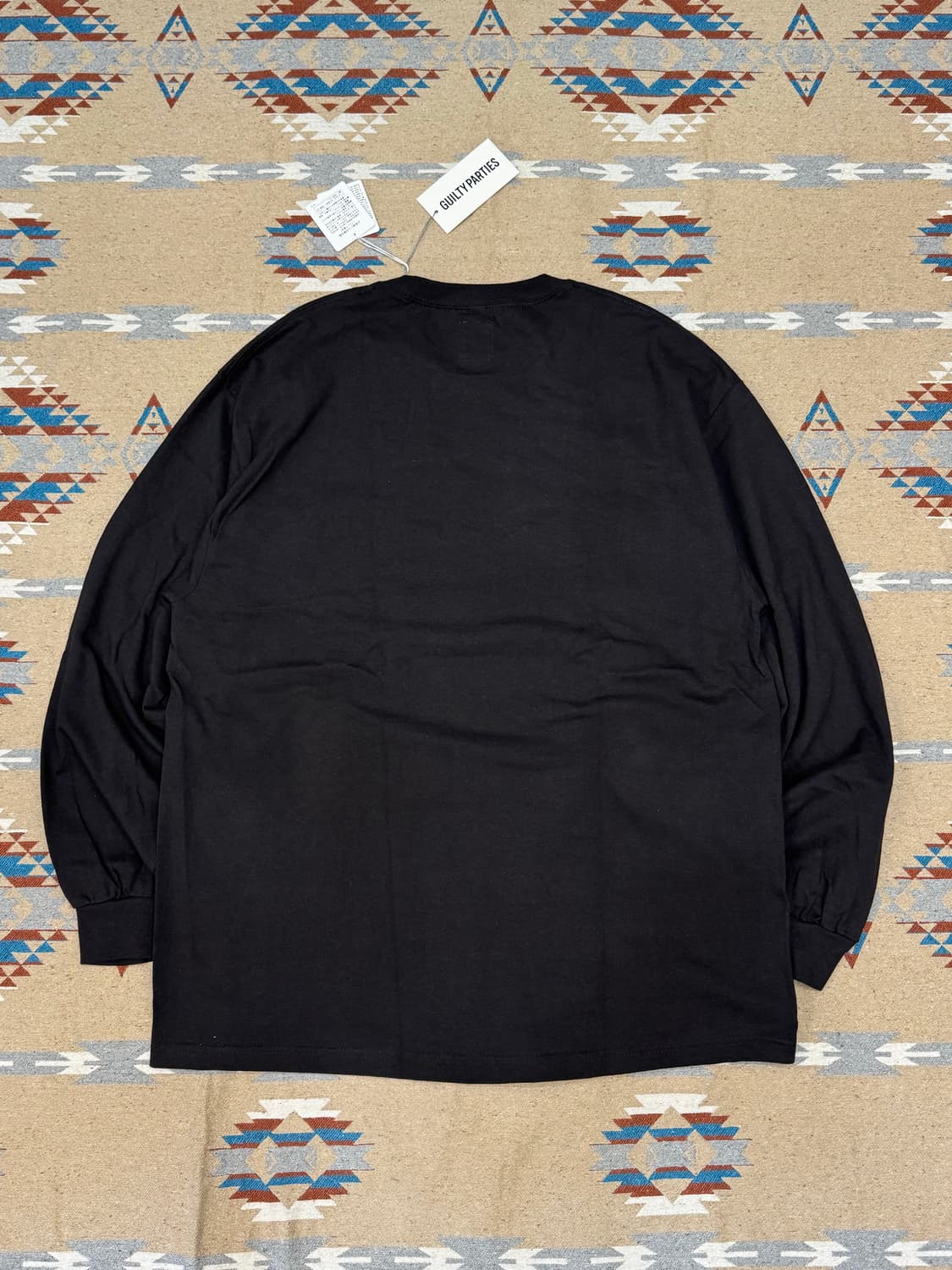 [XL] 와코마리아 x 하이타임즈 헤비웨잇 롱슬리브 블랙  상품이미지4