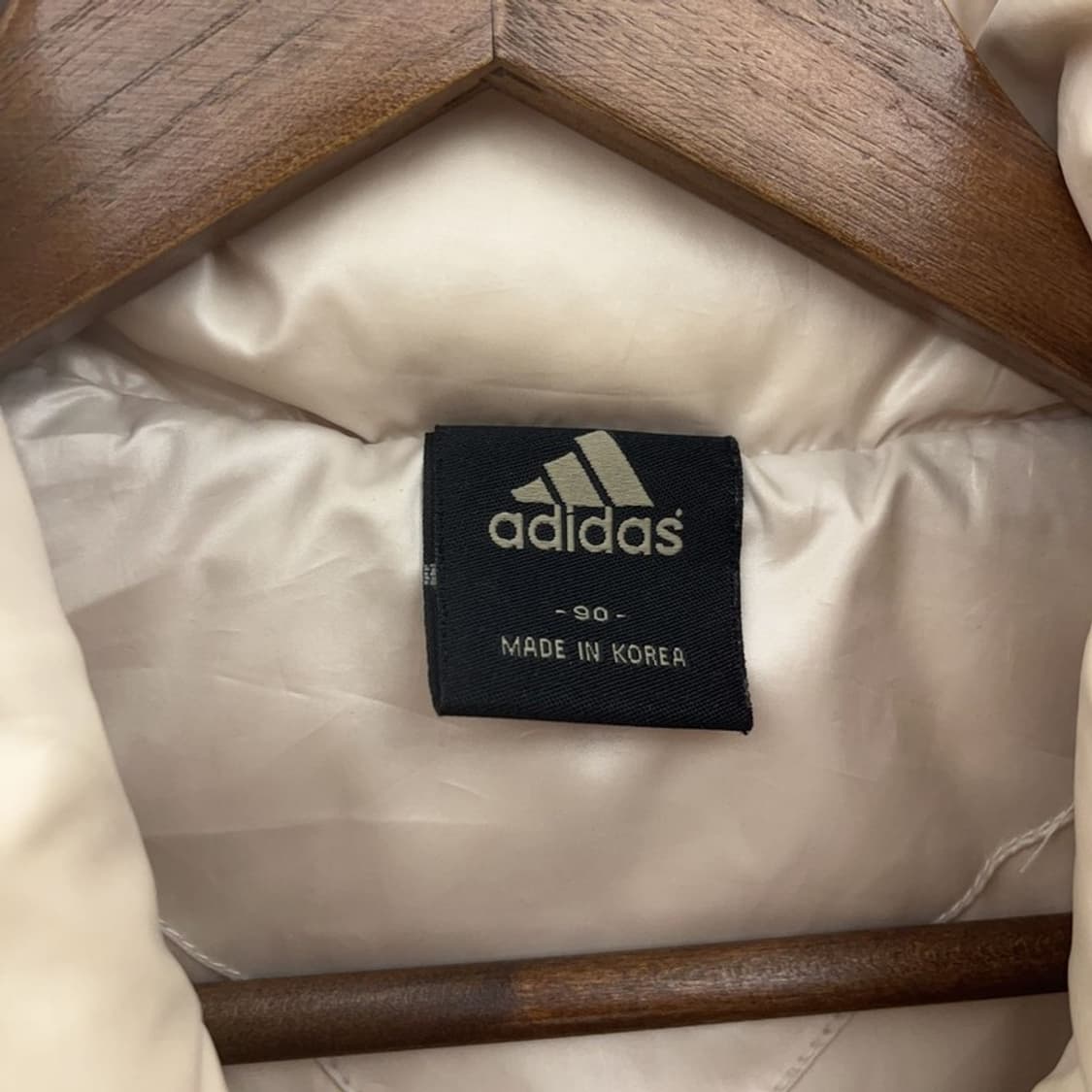 아디다스 빈티지 오리털 덕다운 푸퍼 숏 패딩 90 C06666 상품이미지4