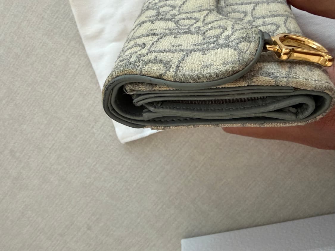 S급 디올 새들 카드지갑 풀박스 급처 상품이미지6