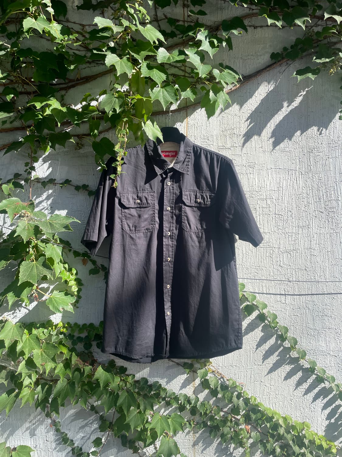 Wrangler work 1/2 shirt 상품이미지1