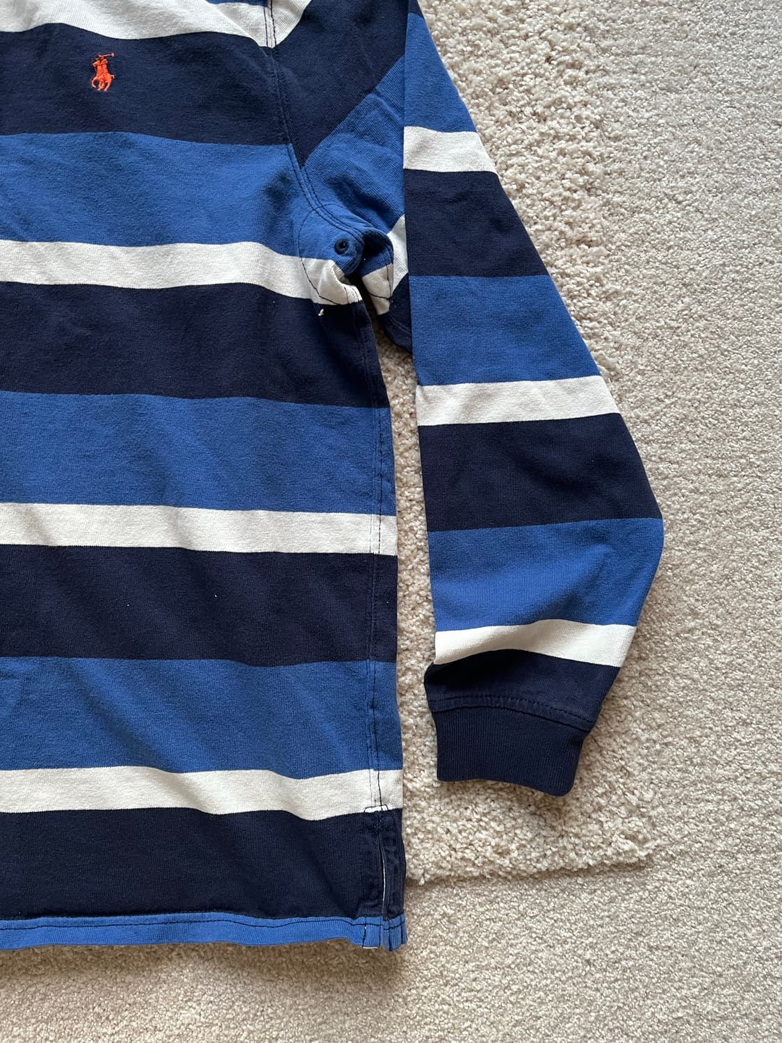 폴로 랄프로렌 스트라이프 럭비 셔츠 (100–103) 상품이미지7