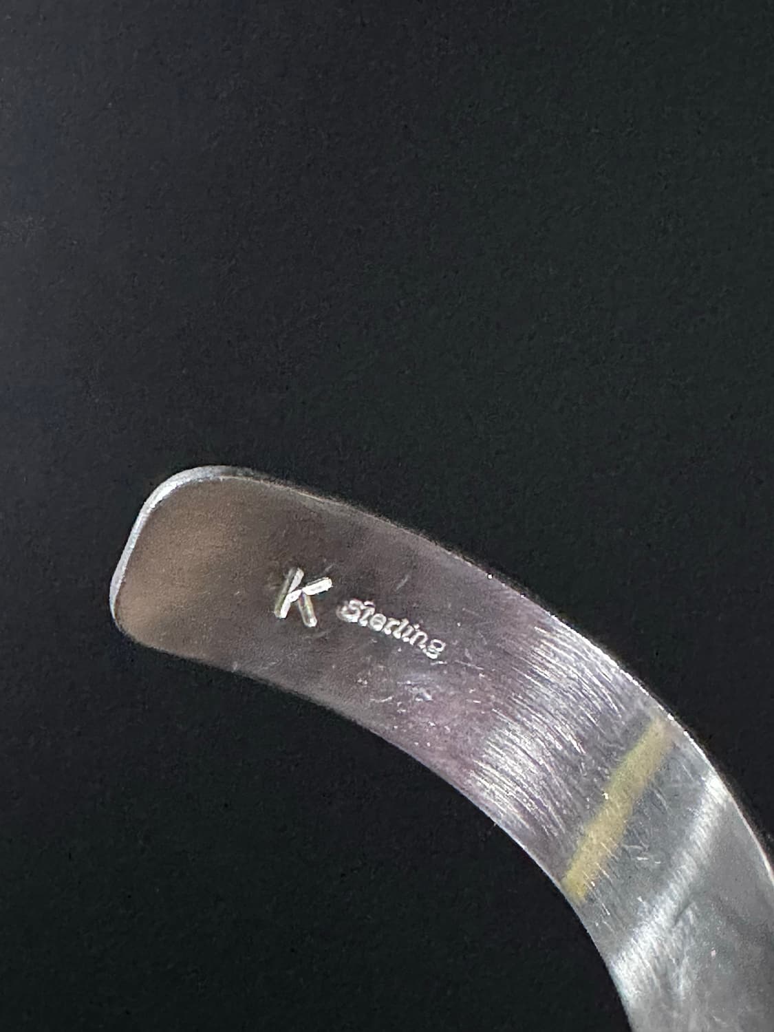 네이티브 아메리칸] Keith james 스털링 실버 커프 17.5cm 상품이미지4