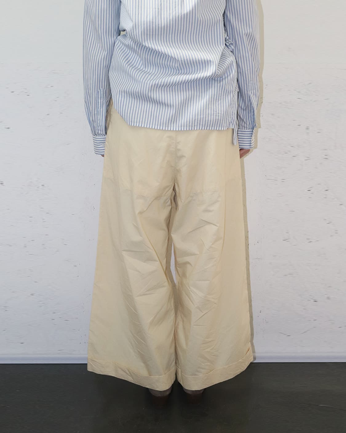 이세이 미야케 80s 슈퍼 와이드 코튼 팬츠 상품이미지3