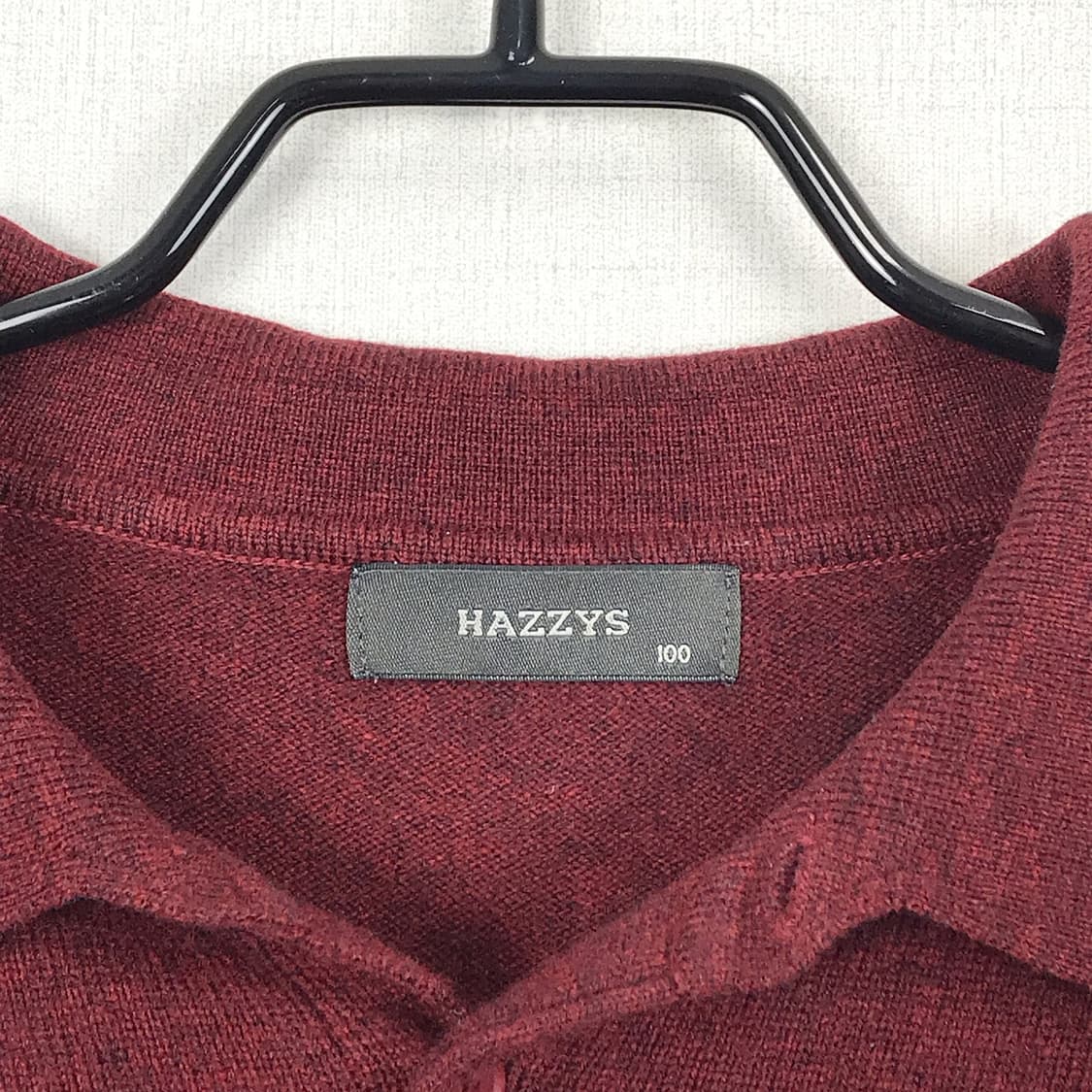 헤지스 HAZZYS 카라 니트 남성100-105 상품이미지6