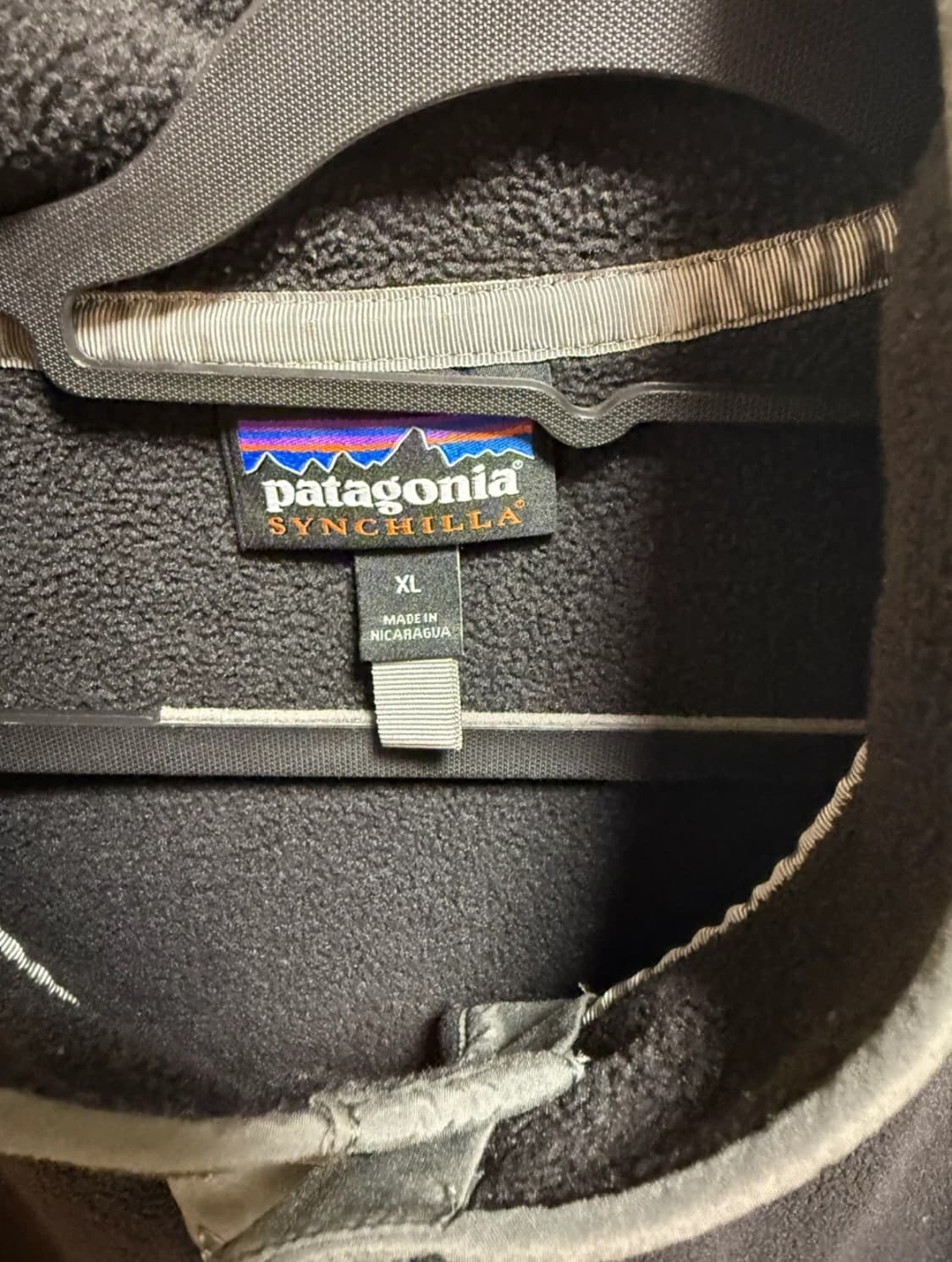 파타고니아 신칠라 플리스 블랙 XL 상품이미지2