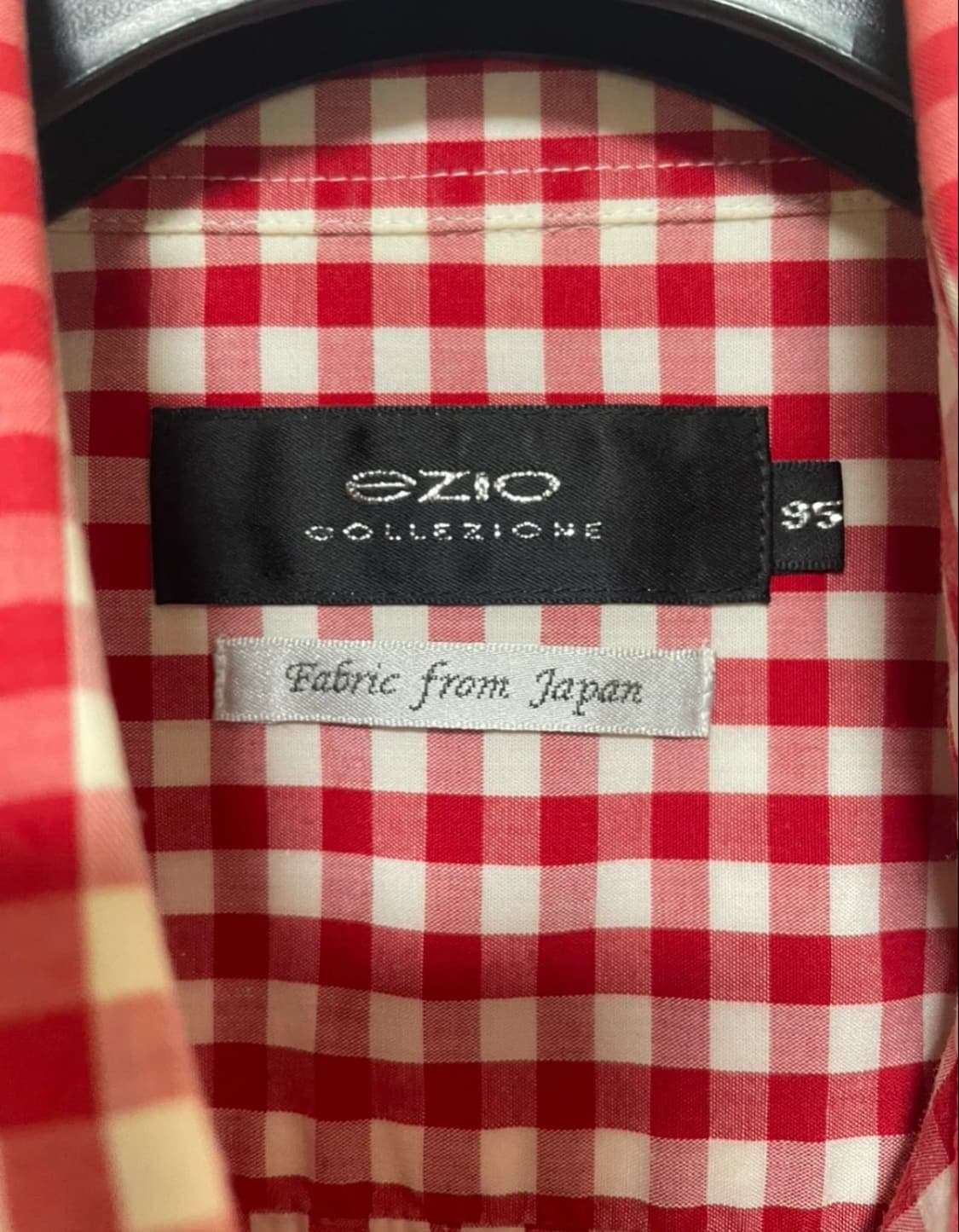 이지오 EZIO 체크 남성 반팔 셔츠 95 상품이미지2