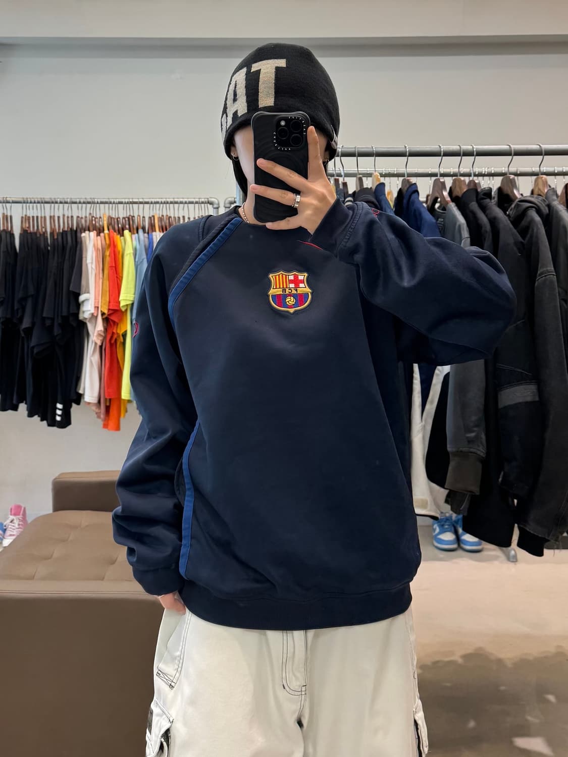 나이키 FC 바르셀로나 트레이닝 맨투맨 상품이미지7