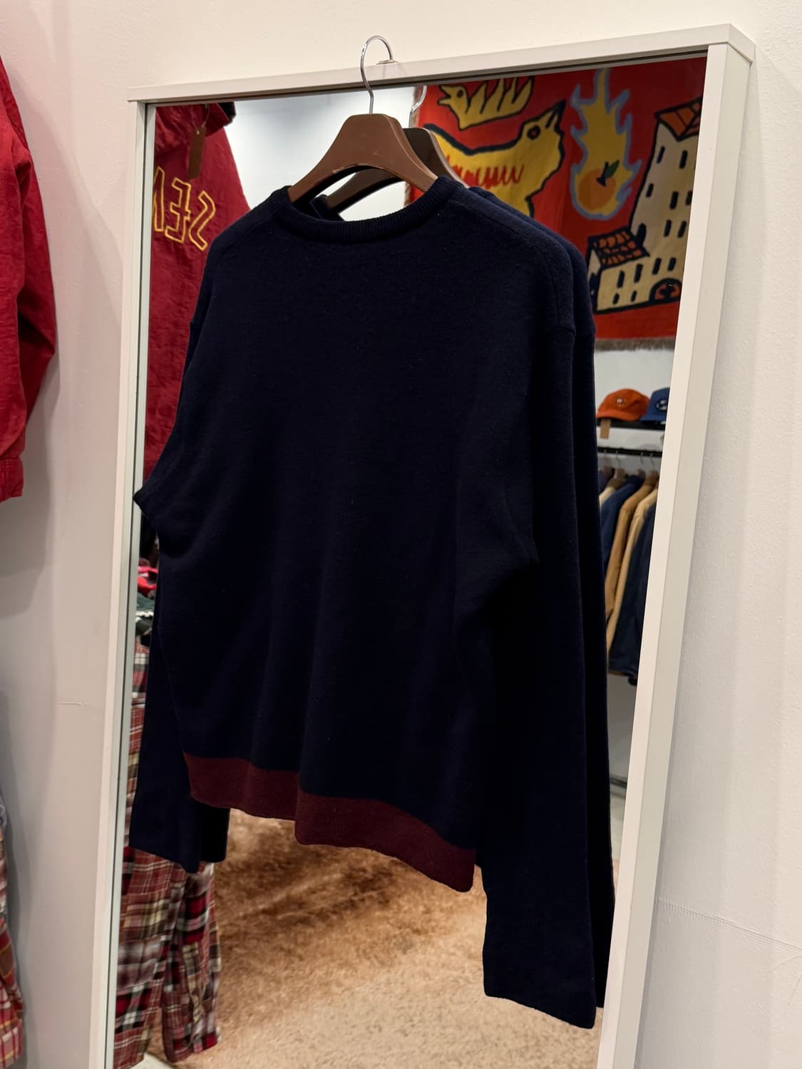 Polo ralph lauren 폴로 랄프로렌 램스울 브이넥 니트 상품이미지5