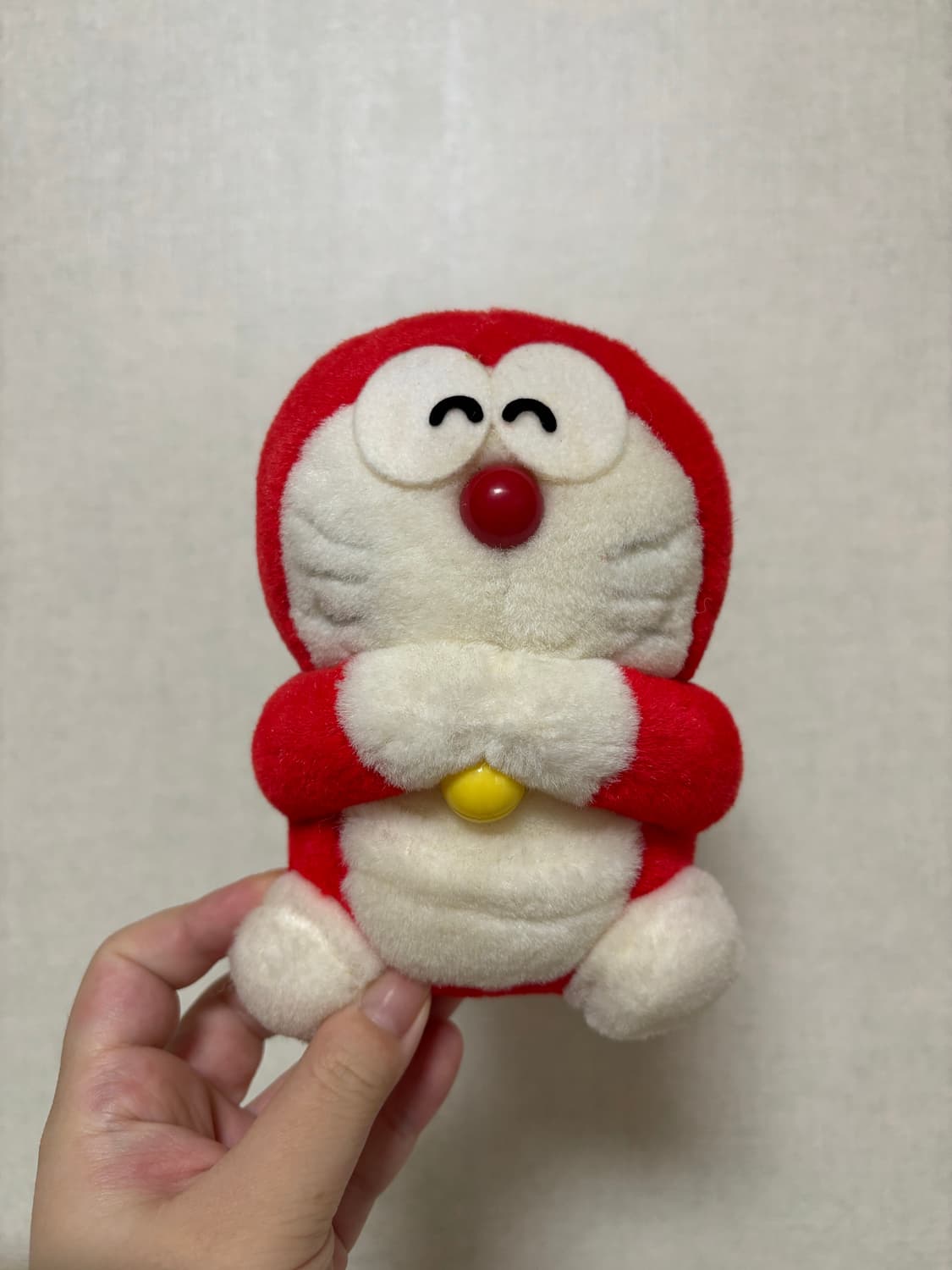 고전 빈티지 빨간 도라에몽 빨몽이 인형 상품이미지1