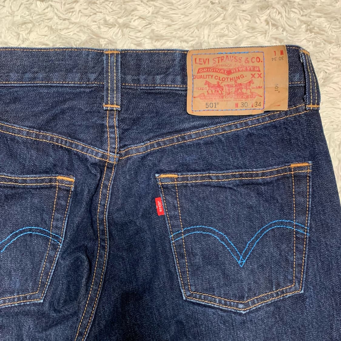 [31] 00's 리바이스 501 롤업 디테일 데님팬츠 08501-030 상품이미지1