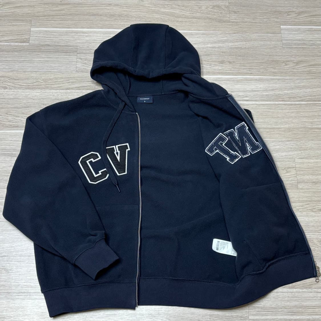 커버낫 플리스 소재 후드집업 상품이미지2