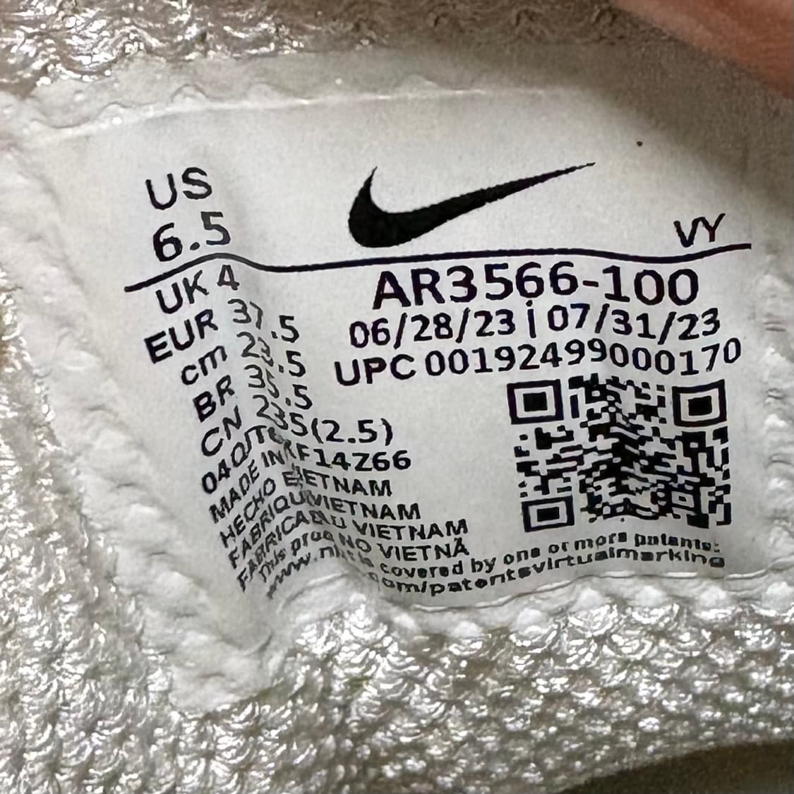 나이키 샥스TL 화이트 235 상품이미지7