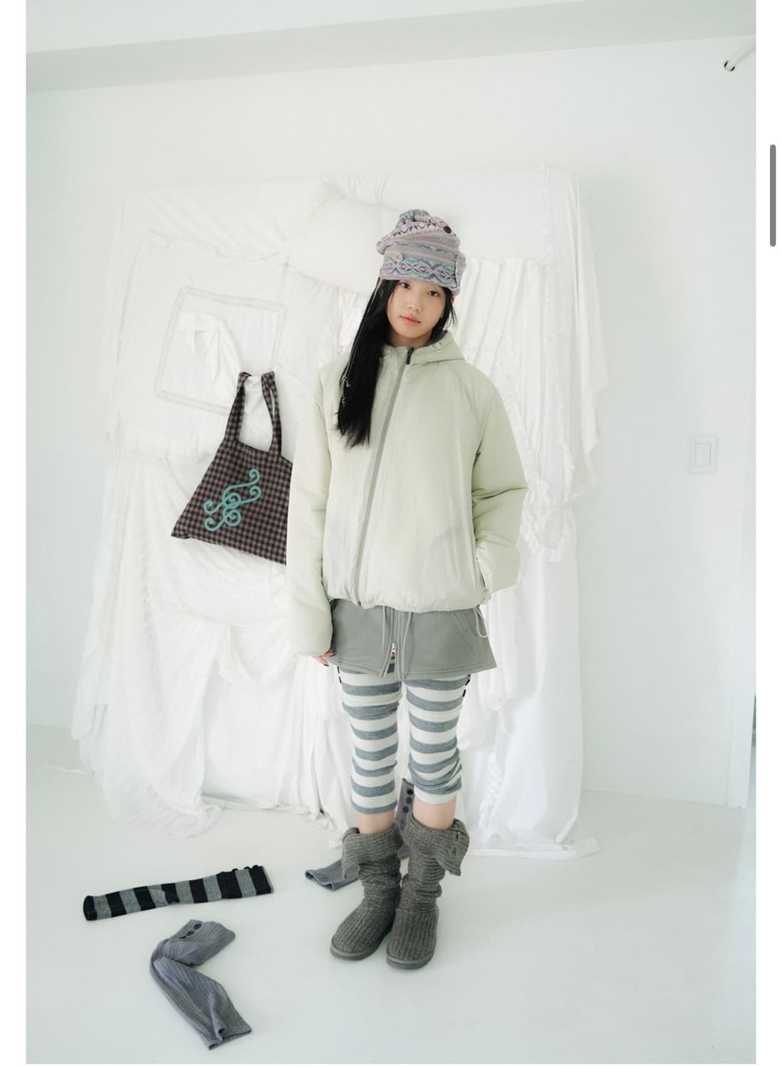 인앤양인하모니 Reversible padded jacket 리버시블패딩 상품이미지3