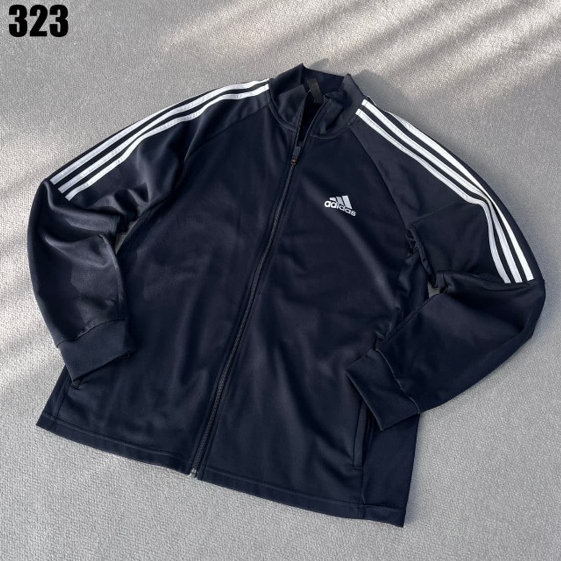 아디다스 삼선 트랙탑 네이비  상품이미지1