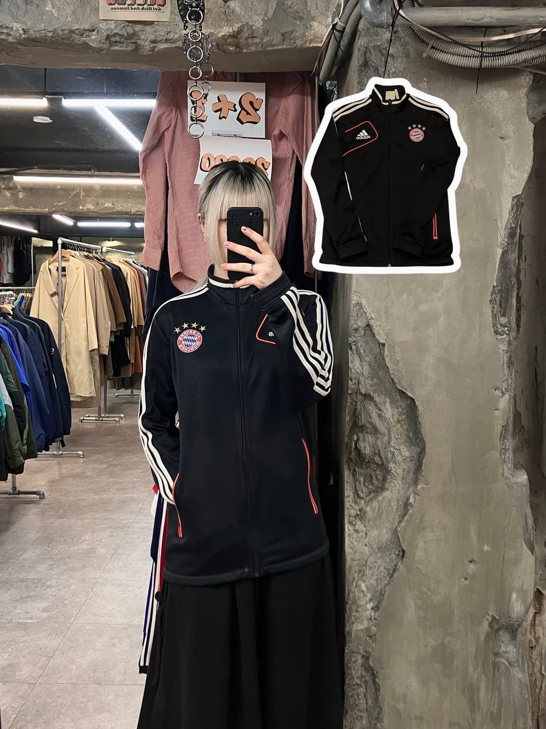 아디다스 바이에른 뮌헨 져지 블랙 95 #csz3187 상품이미지1