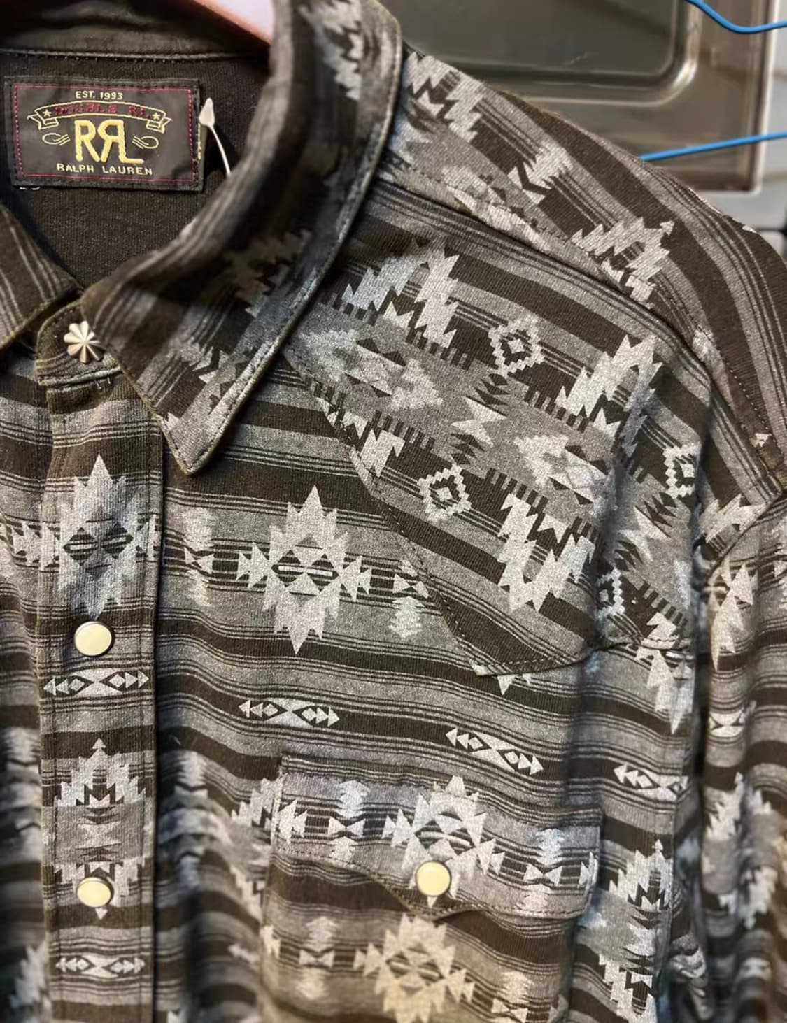 rrl 웨스턴셔츠 L 상품이미지4