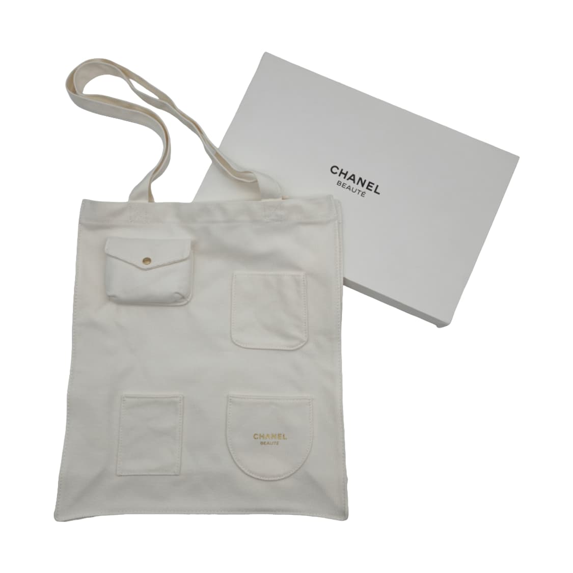 CHANEL 샤넬 뷰티 캔버스 토트백 에코백 [FC12529-0005] 상품이미지1