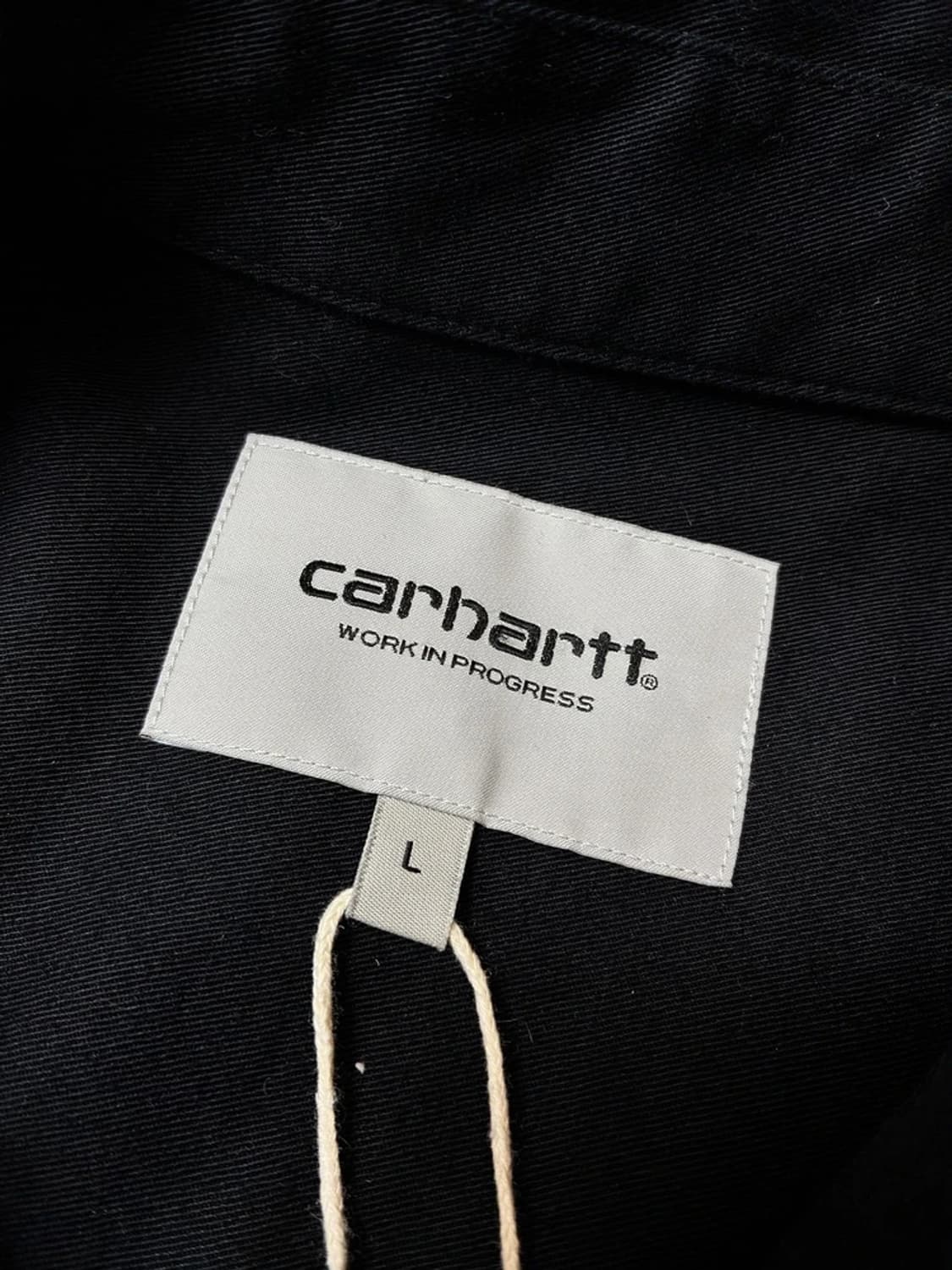 칼하트 WIP 매디슨 코튼 블랙 셔츠 PN9310 상품이미지7