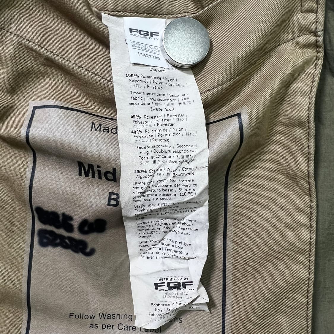 텐씨 TEN C 미드레이어 자켓 (48) 상품이미지10