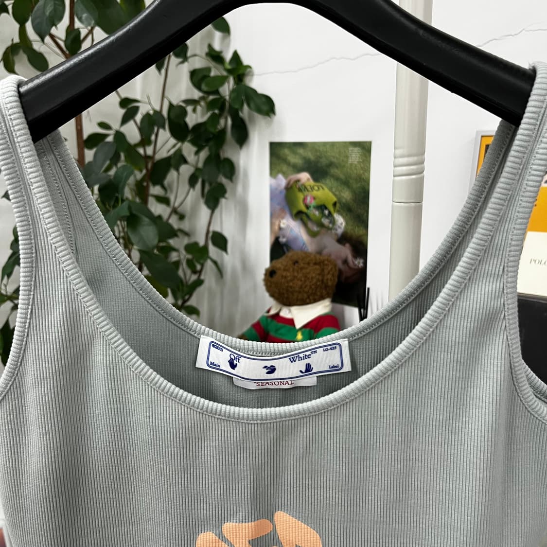 오프화이트 슬리브리스 M 상품이미지3