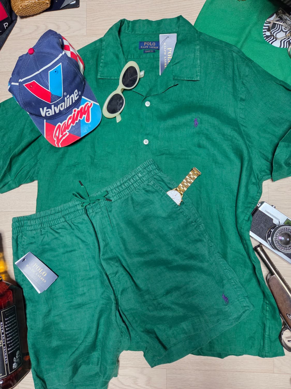 (새상품)(셔츠 팬츠 포함)POLO RALPH LAUREN 린넨  상품이미지2