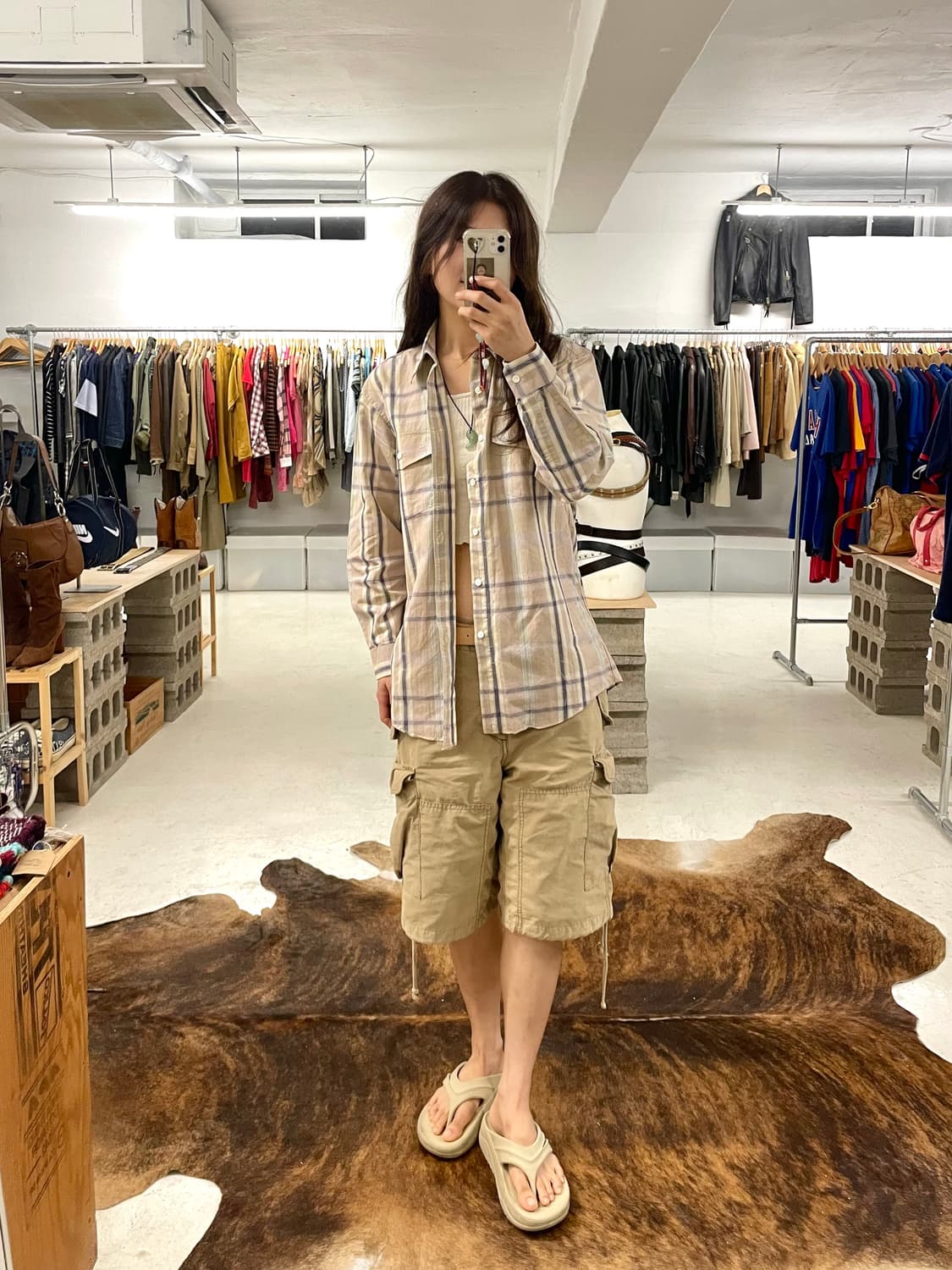 COURREGES check shirts 상품이미지3
