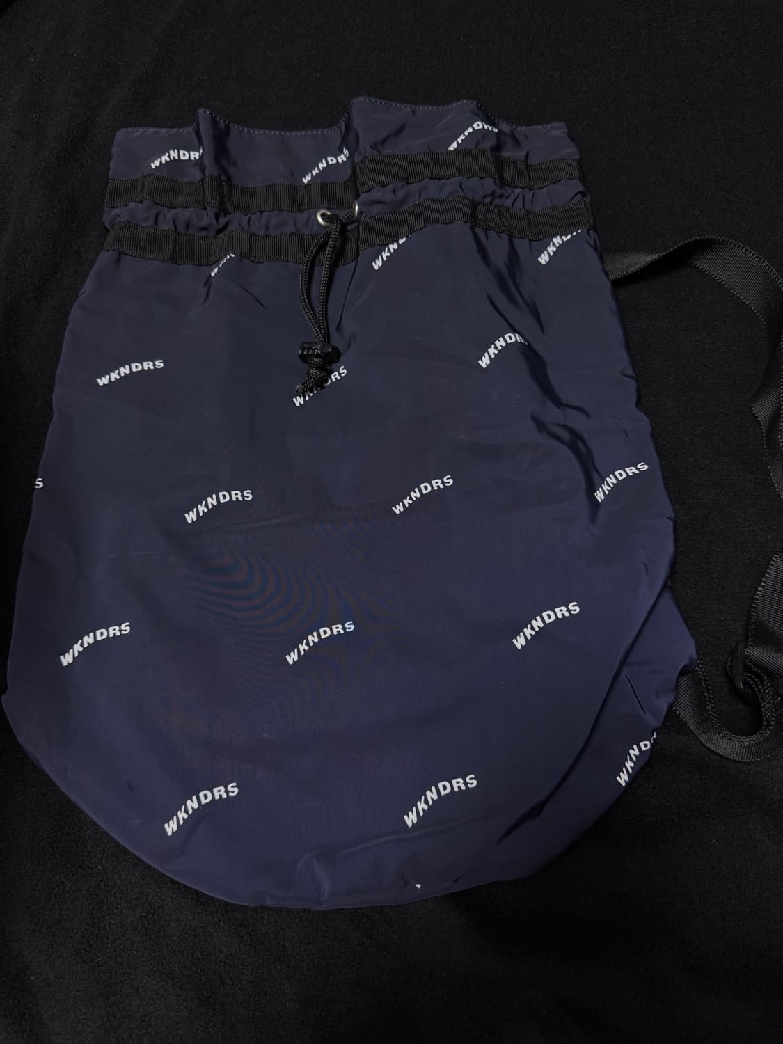 위켄더스 드로스트링백 네이비 (wkndrs) 상품이미지2