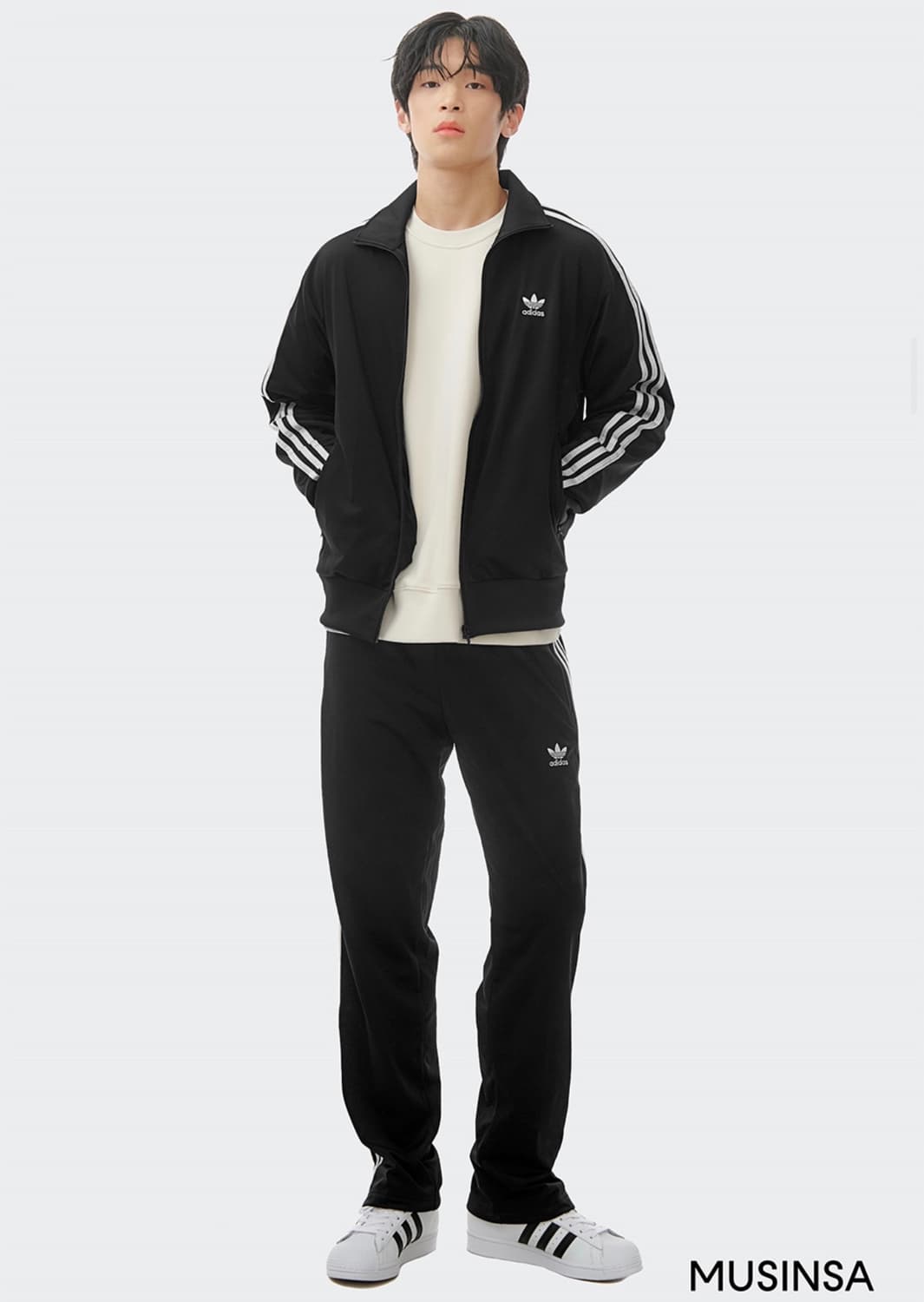 [새상품] M) 아디다스 파이어버드 트랙탑 블랙 상품이미지3